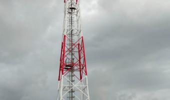 50m tower construction at Mseko Village.The tower was constructed to provide communication services at Mkowe village in Rukwa region.