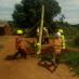 Pole erection at Kiegei site in Lindi region